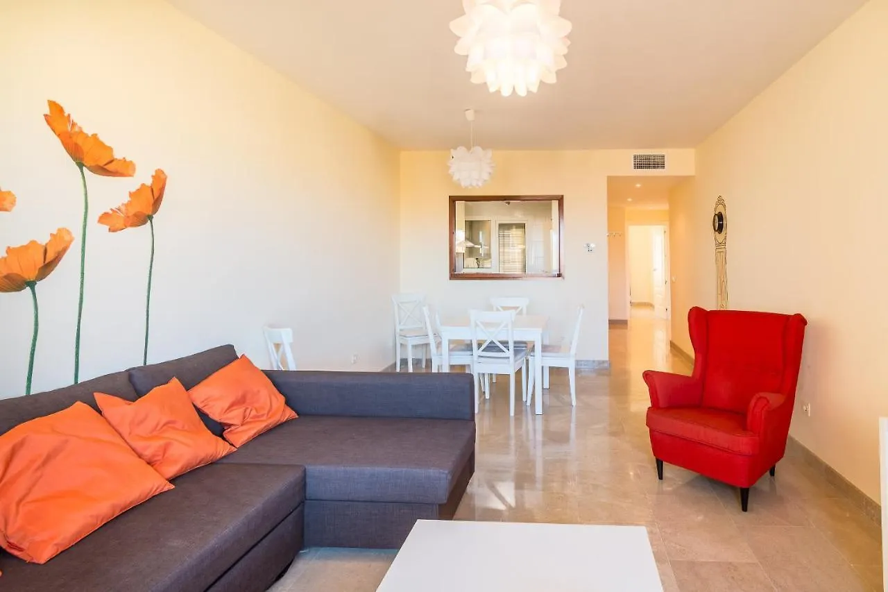 2114-Apt With Nice Terrace With Pool View Manilva Spain